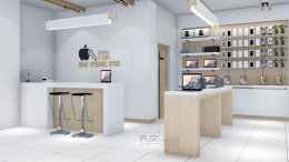 Design, manufacture and installation of stores: Siam Macintosh Shop, The Walk Ratchaphruek